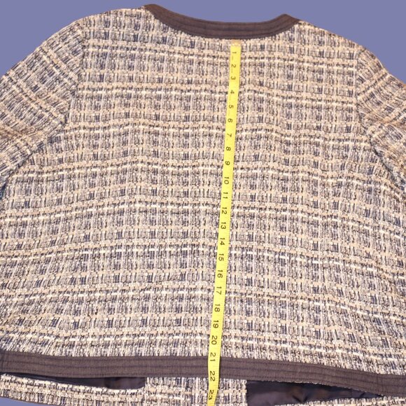 Talbots Tweed Jacket – Blue, Fully Lined – NWT – Size 18W - Picture 2 of 9